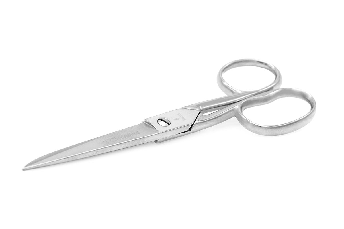 Tijera Modista 15cm 3 claveles - Ribes y Casals