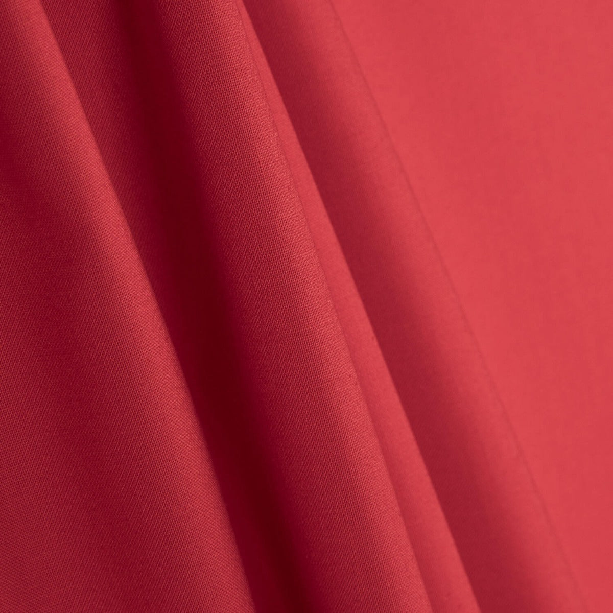 Retal Popelín Patchwork Liso Rojo 40x150cm - Ribes y Casals