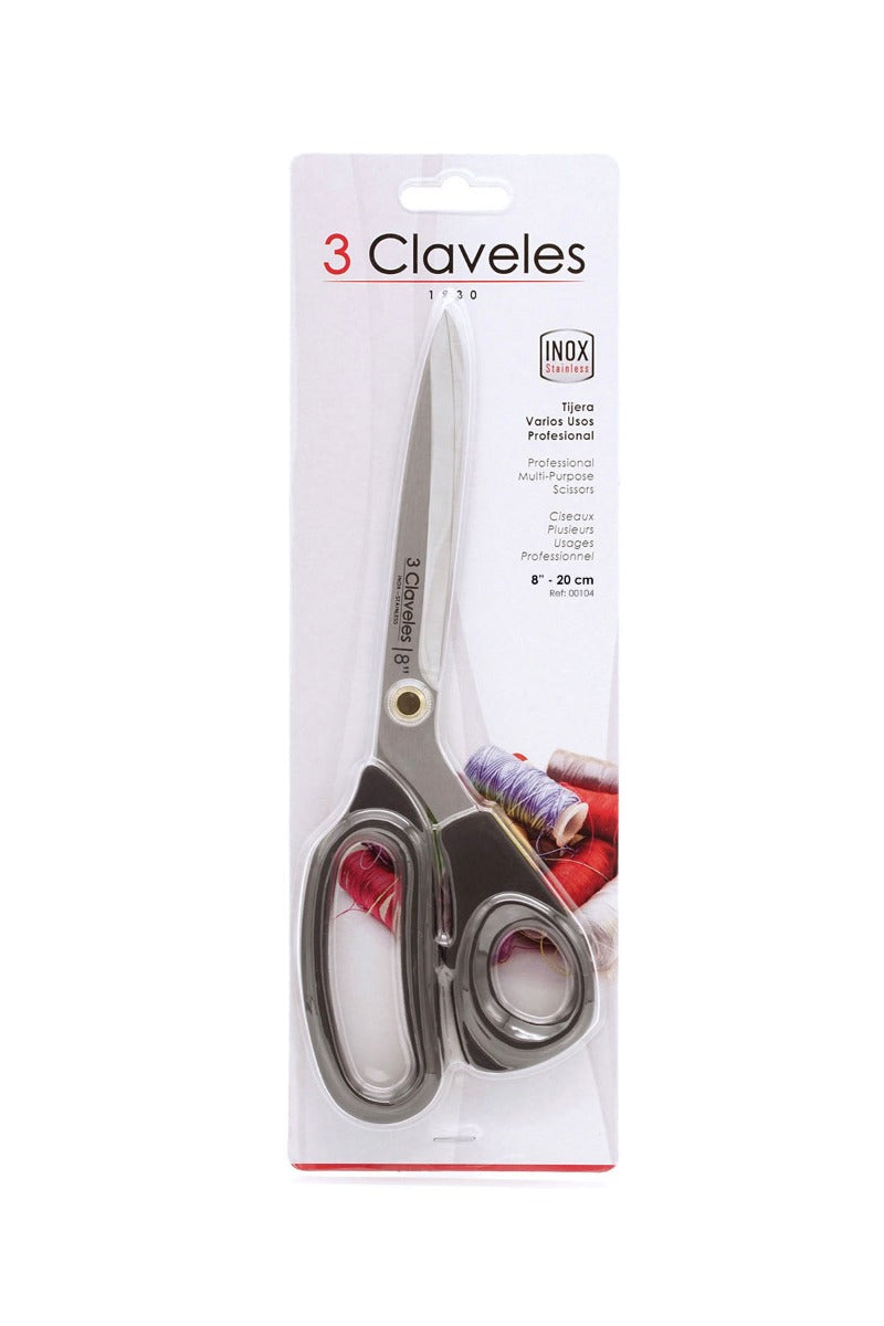 Tijeras Varios Usos Profesional 20 cm 3 Claveles - Ribes y Casals