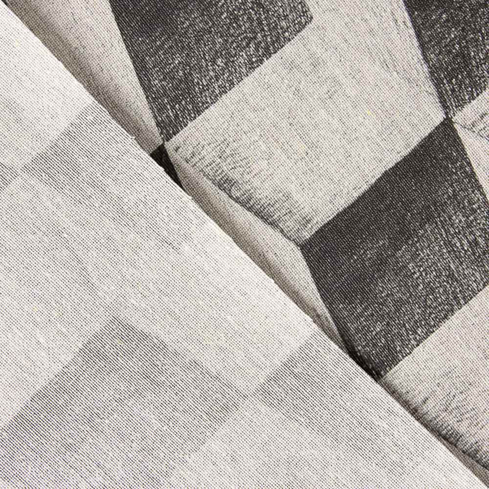 Mantel Resinado Antimanchas Maxi Cubo Gris - Ribes y Casals