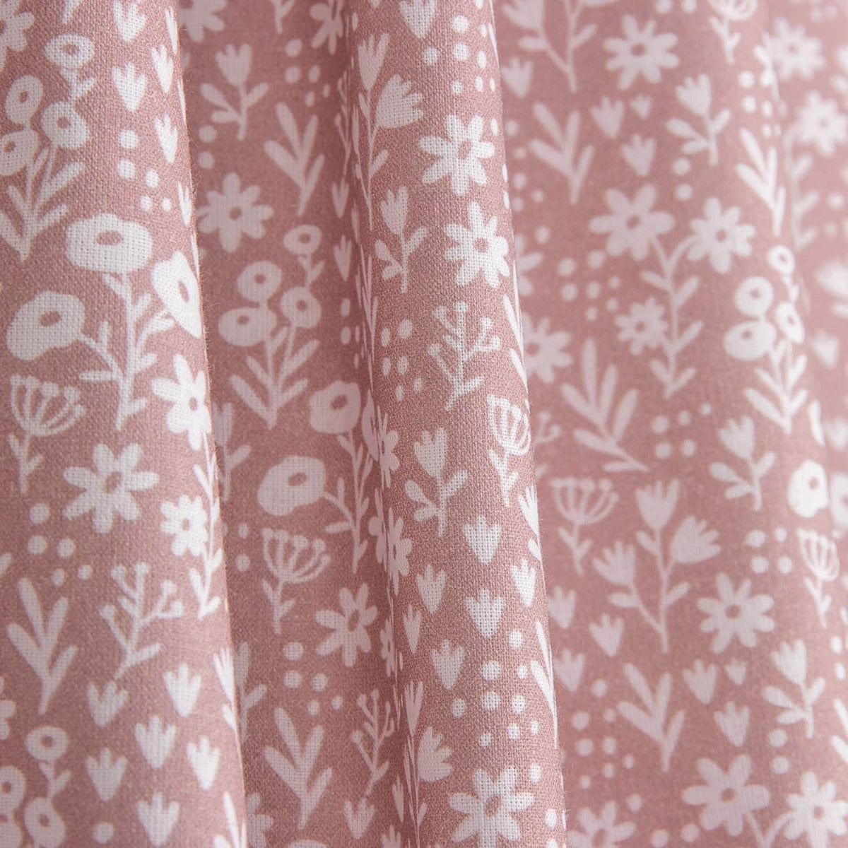 Percal Estampada Flores Blancas - Ribes y Casals