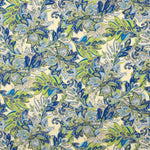 Crêpe Ligero Estampado Paisley Verde Azul - Ribes y Casals