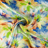 Satén Seda Estampado Honolulu - Ribes y Casals
