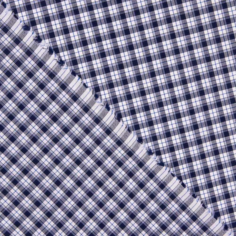 Popelín Camisería Cuadros Memphis - Ribes y Casals