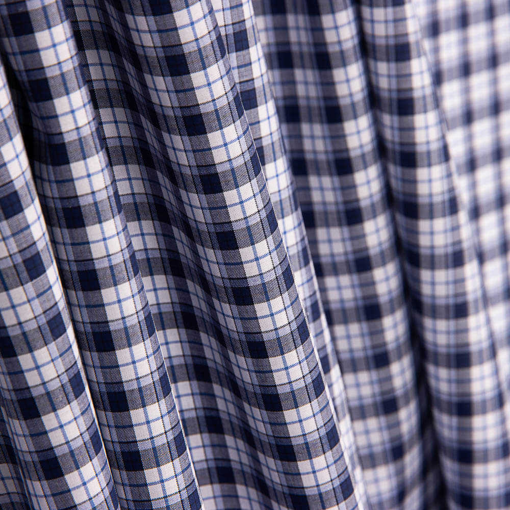 Popelín Camisería Cuadros Memphis - Ribes y Casals