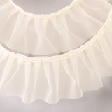 Cinta Plisada Garrucha 6 cm Cruda - Ribes y Casals