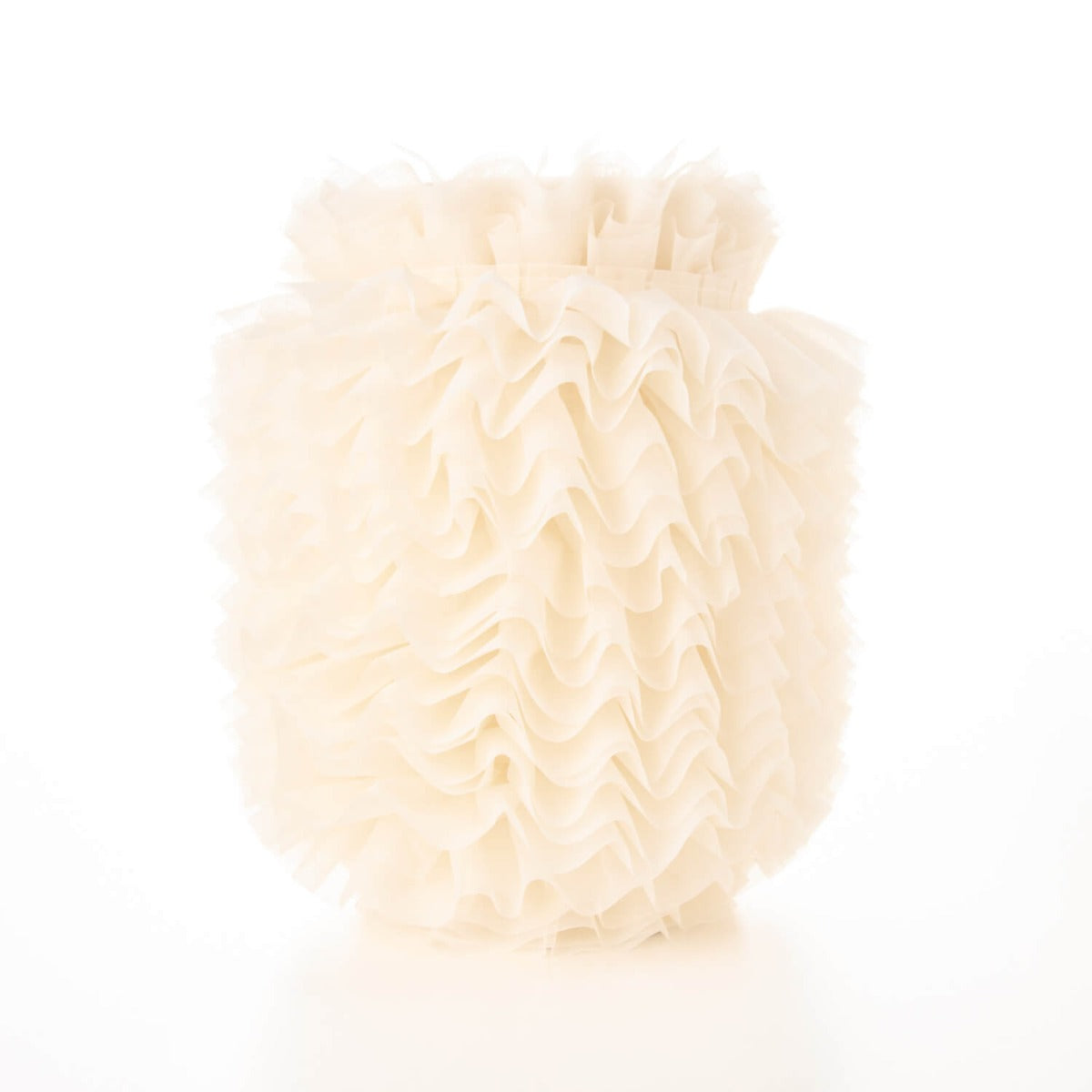 Cinta Plisada Garrucha 6 cm Cruda - Ribes y Casals