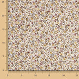 Viyela Algodón Florecitas Remix Ocres - Ribes y Casals