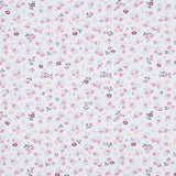 Popelín Algodón Flores Nerea Azul Claro - Ribes y Casals