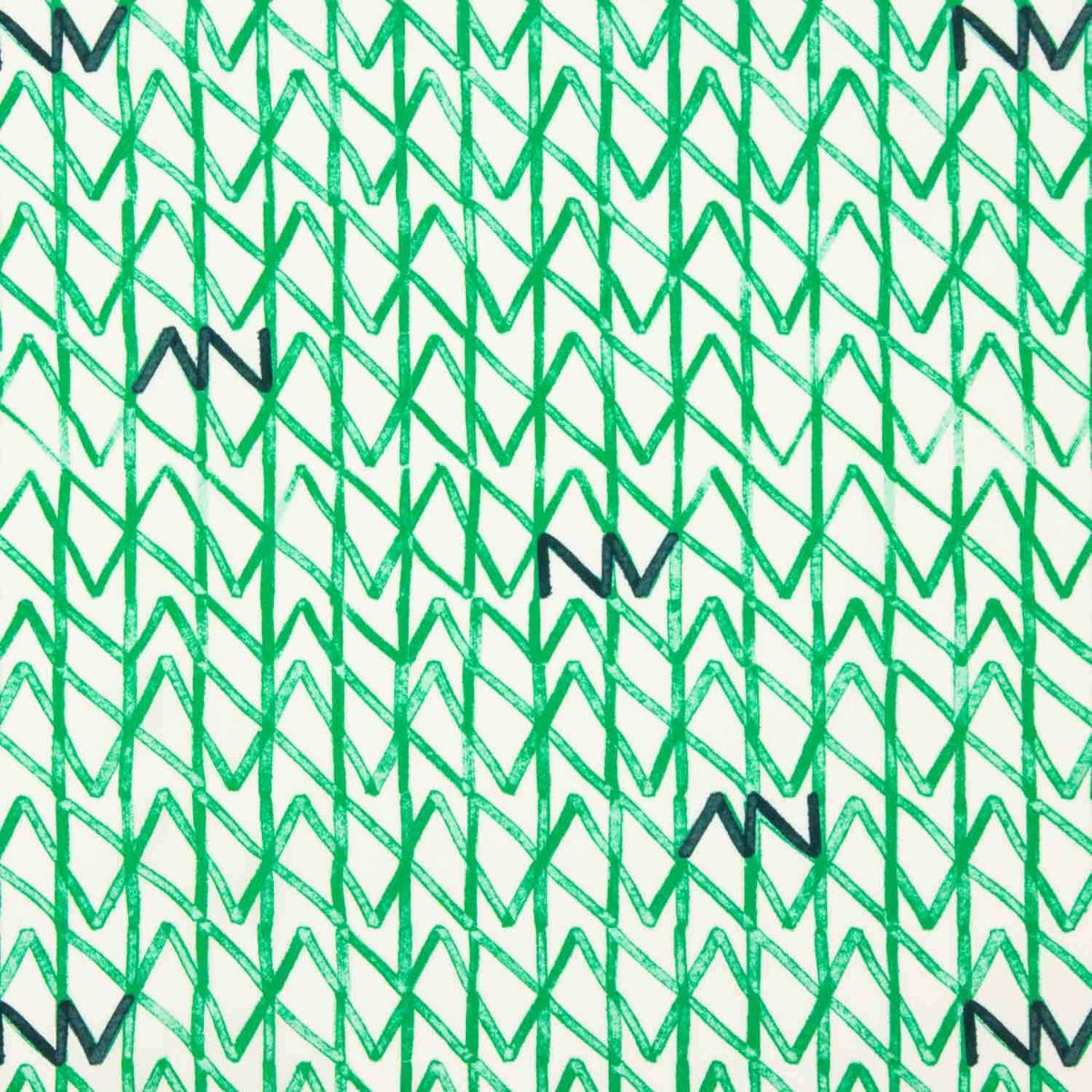 Crepe Viscosa Gráfico Esmeralda - Ribes y Casals