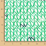 Crepe Viscosa Gráfico Esmeralda - Ribes y Casals