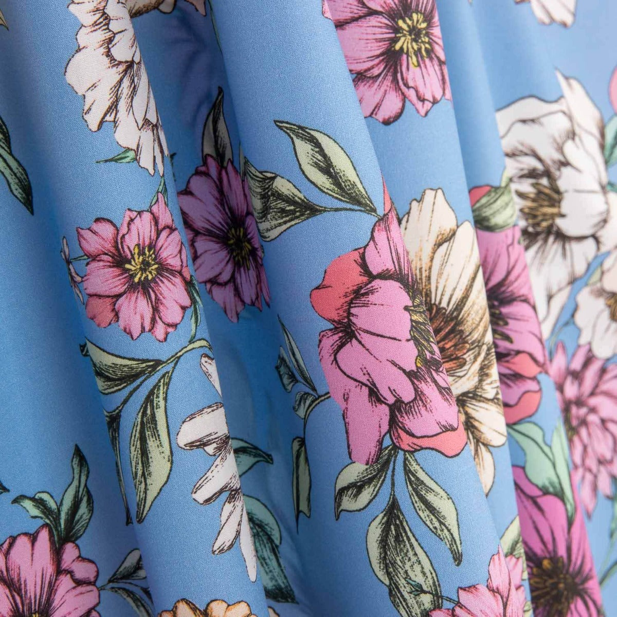 Popelín Amanecer Floral - Ribes y Casals