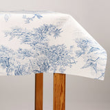 Mantel Resinado Antimanchas Toile de Jouy Azul - Ribes y Casals