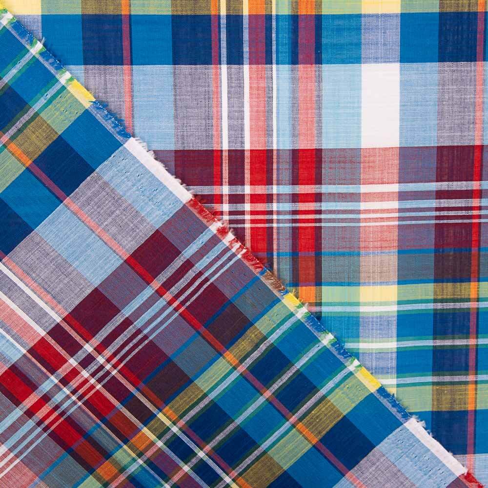 Popelín Camisería Cuadros Seattle - Ribes y Casals