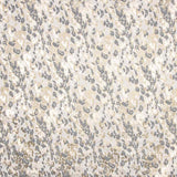 Brocado Moteado Blanco Oro Plata - Ribes y Casals