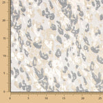 Brocado Moteado Blanco Oro Plata - Ribes y Casals