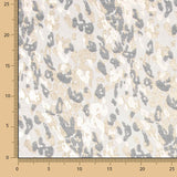 Brocado Moteado Blanco Oro Plata - Ribes y Casals