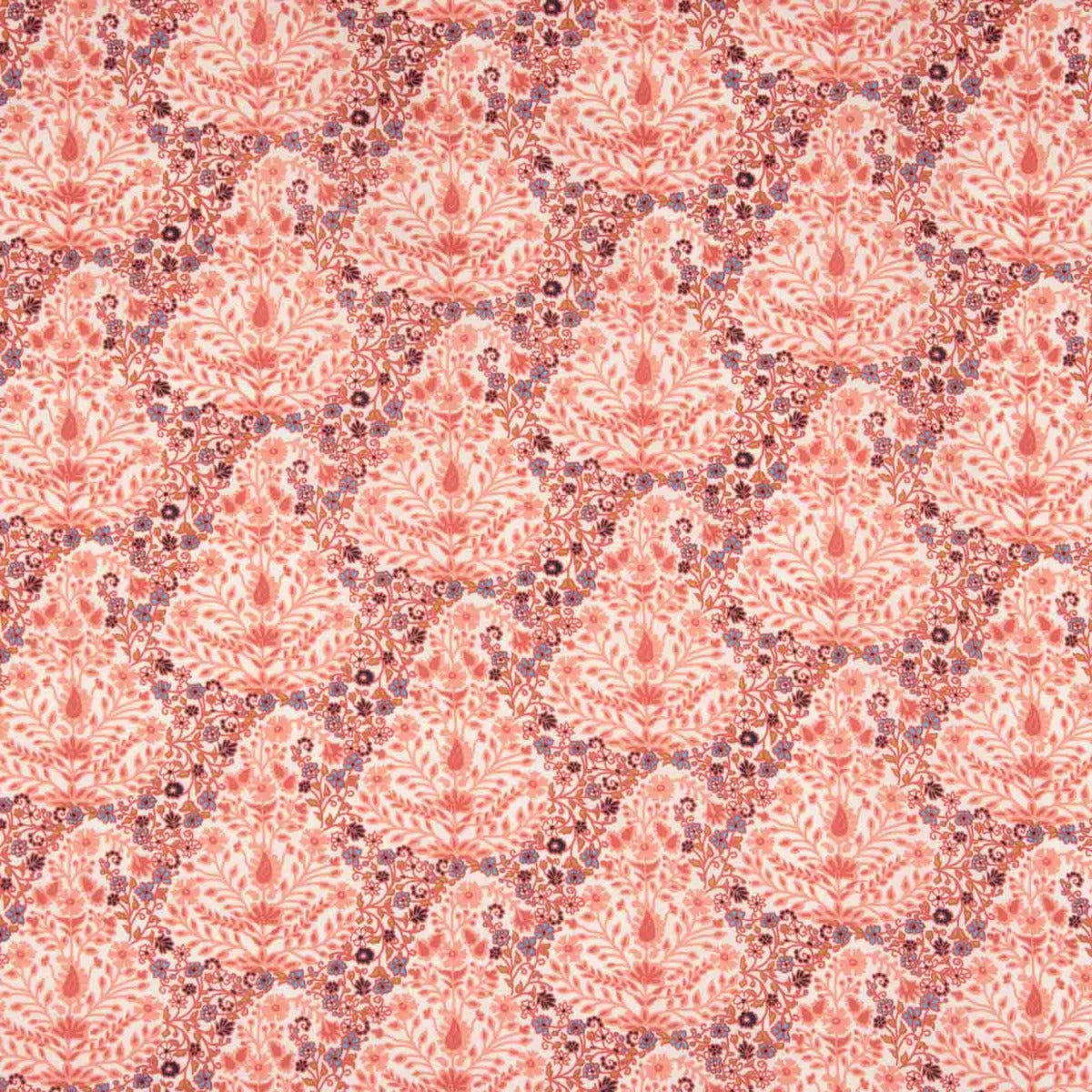 Popelín Mandala Coral - Ribes y Casals