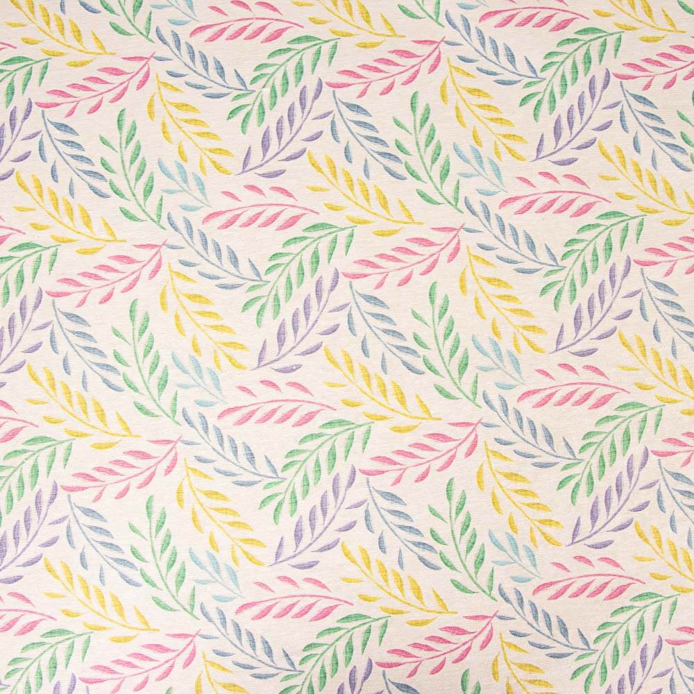 Mantel Resinado Antimanchas Ramas Multicolor - Ribes y Casals