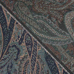 Brocado Cachemire Azul Coral - Ribes y Casals