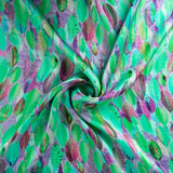 Satén Seda Estampado Kahului - Ribes y Casals