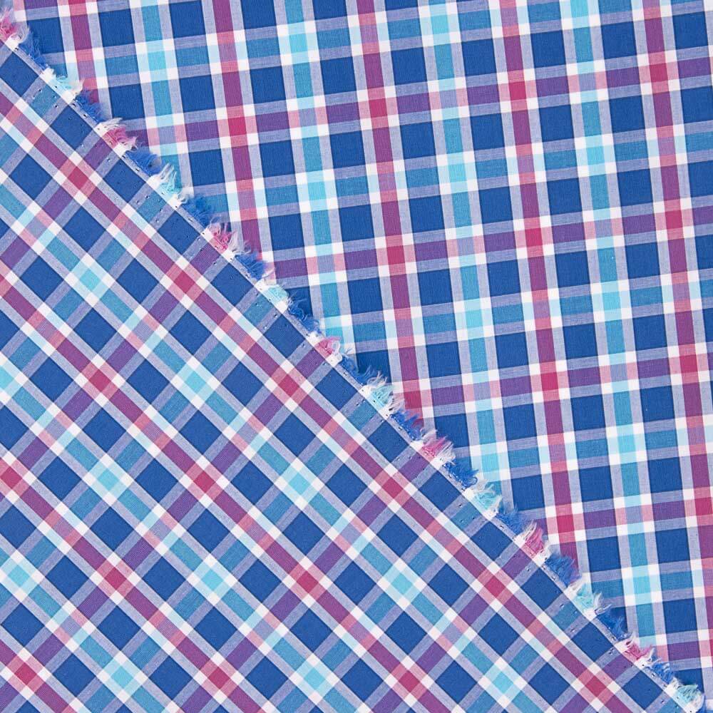 Popelín Camisería Cuadros Carson - Ribes y Casals