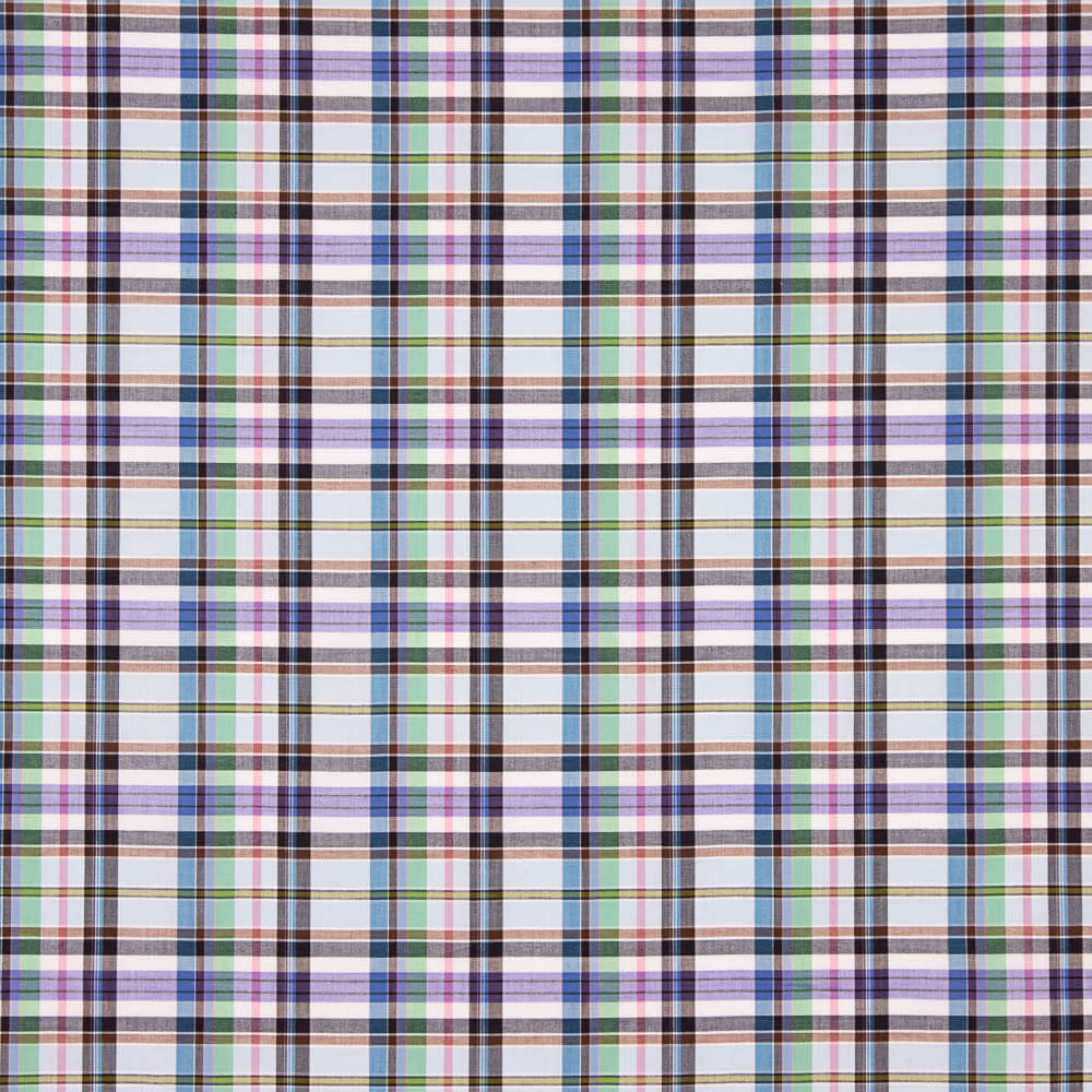 Popelín Camisería Cuadros Jackson - Ribes y Casals