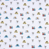 Popelín Licencia Animales Cochecitos - Ribes y Casals