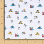 Popelín Licencia Animales Cochecitos - Ribes y Casals