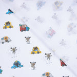 Popelín Licencia Animales Cochecitos - Ribes y Casals