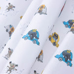 Popelín Licencia Animales Cochecitos - Ribes y Casals