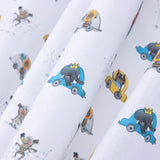 Popelín Licencia Animales Cochecitos - Ribes y Casals