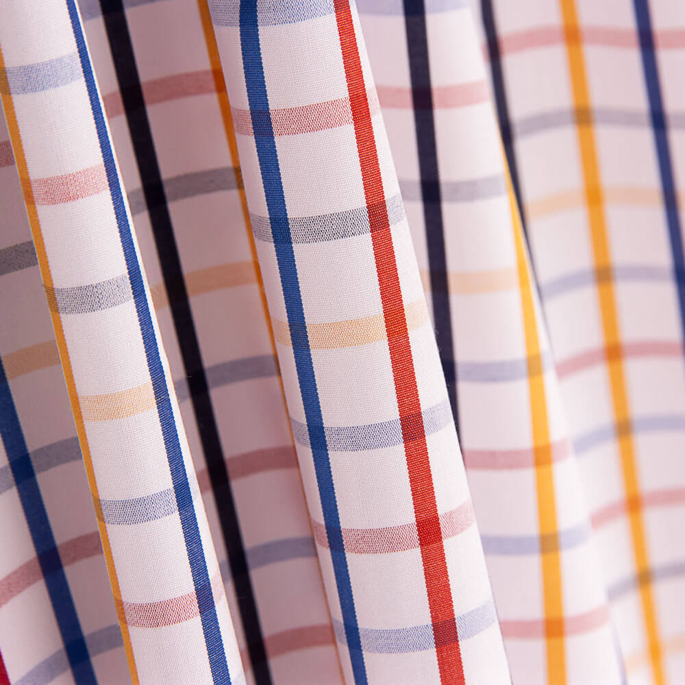 Popelín Camisería Cuadros Austin - Ribes y Casals