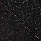 Chanel Lurex Cuadros Negro - Ribes y Casals