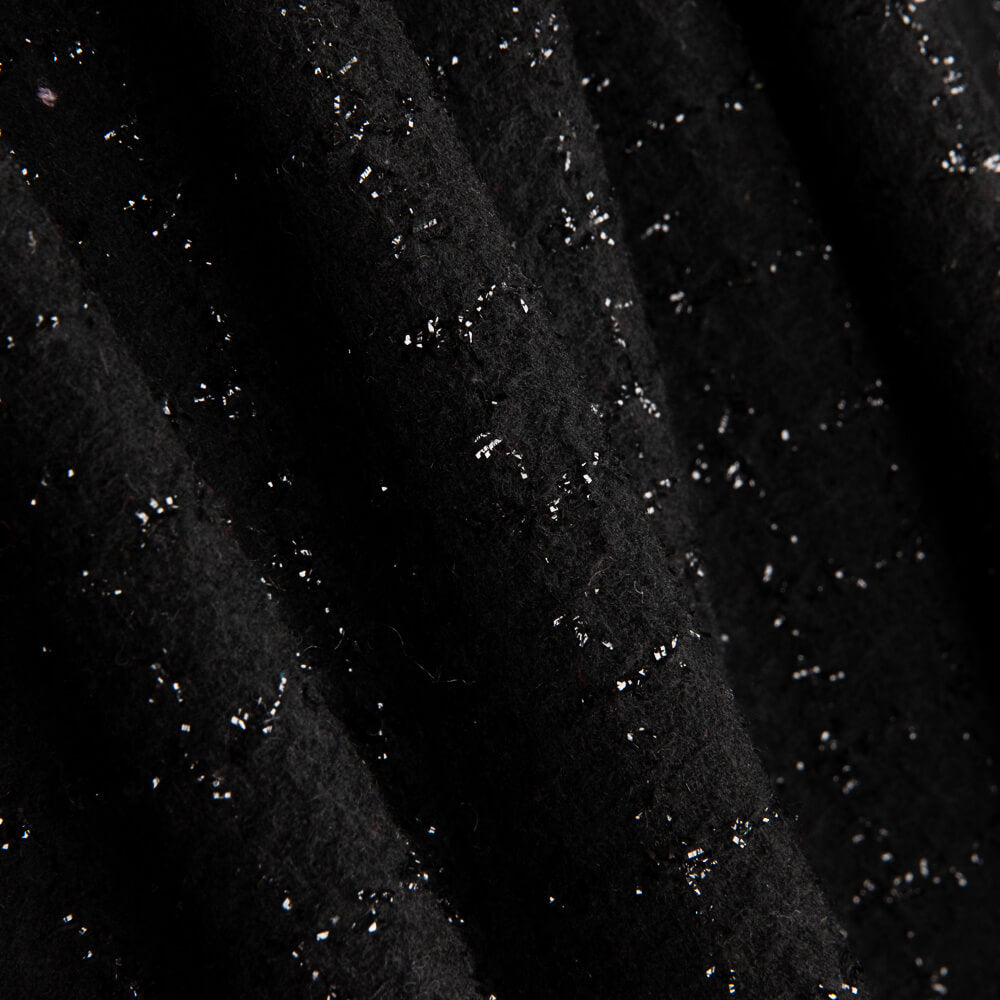 Chanel Lurex Cuadros Negro - Ribes y Casals