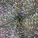 Rejilla Elástica Leopardo Laminado Gris - Ribes y Casals