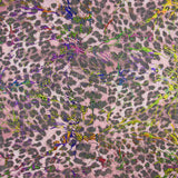 Rejilla Elástica Leopardo Laminado Rosa - Ribes y Casals