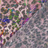 Rejilla Elástica Leopardo Laminado Rosa - Ribes y Casals