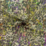 Rejilla Elástica Leopardo Laminado Kaki - Ribes y Casals