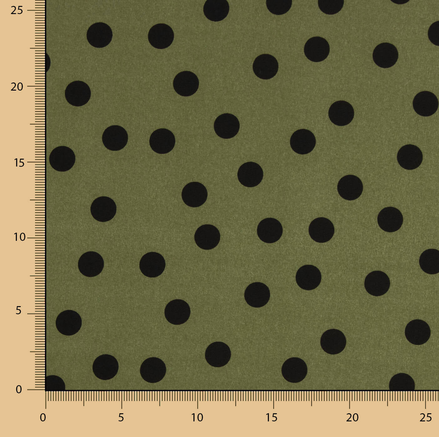 Koshibo Lunares 17mm Delavé Caqui - Ribes y Casals