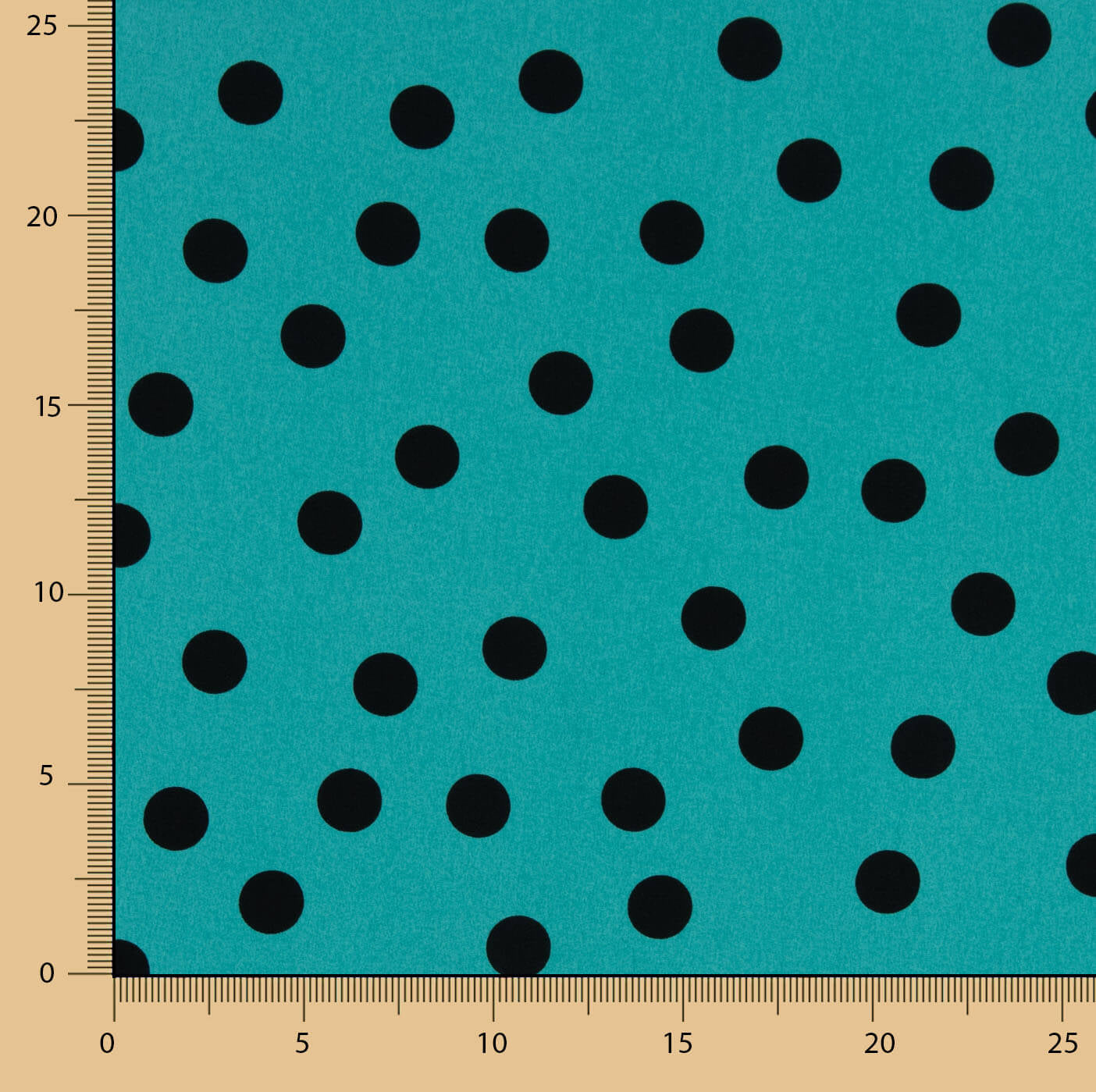 Koshibo Lunares 17mm Delavé Aguamarina - Ribes y Casals