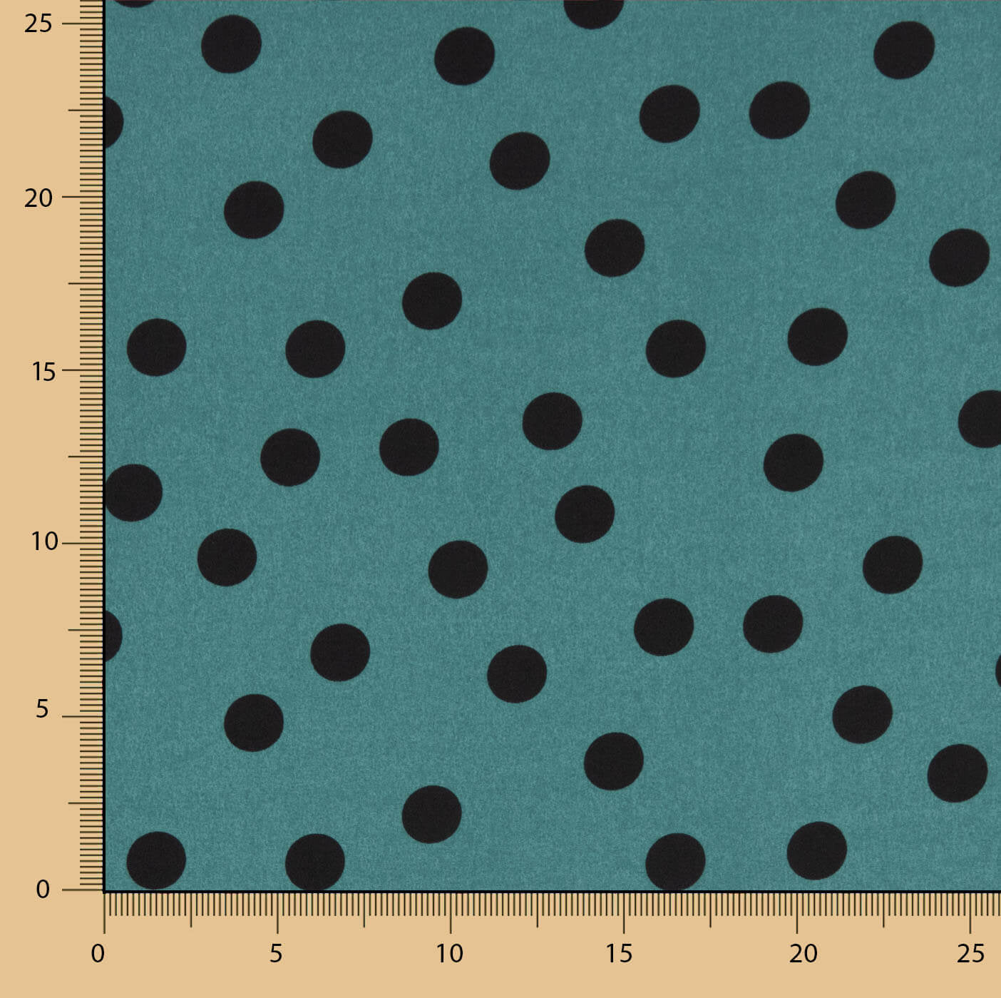 Koshibo Lunares 7mm Delavé Petróleo - Ribes y Casals