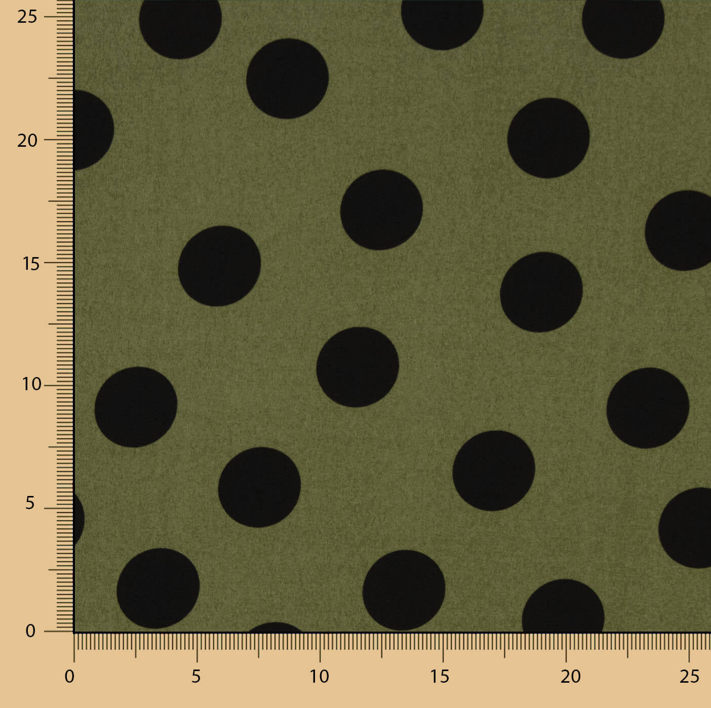 Koshibo Lunares 33mm Delavé Caqui - Ribes y Casals