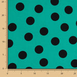 Koshibo Lunares 33mm Delavé Aguamarina - Ribes y Casals