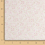 Popelín Algodón Floral Vintage Rosa - Ribes y Casals