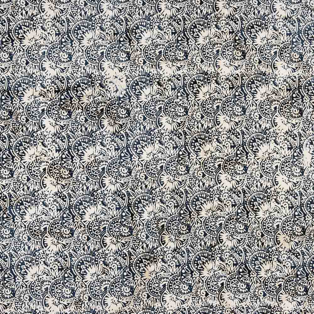 Popelín Batik Dakar Marino - Ribes y Casals