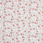 Popelín Algodón Floral Coral Sketch - Ribes y Casals
