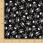 Algodón Piratas Negro - Ribes y Casals