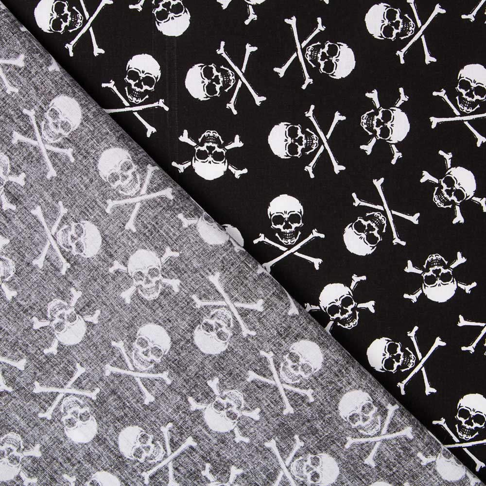 Algodón Piratas Negro - Ribes y Casals
