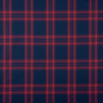 Viyela Algodón Aberdeen Marino -Rojo - Ribes y Casals